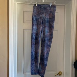 Pure Barre + Emily HSU Fireworks Med Leggings